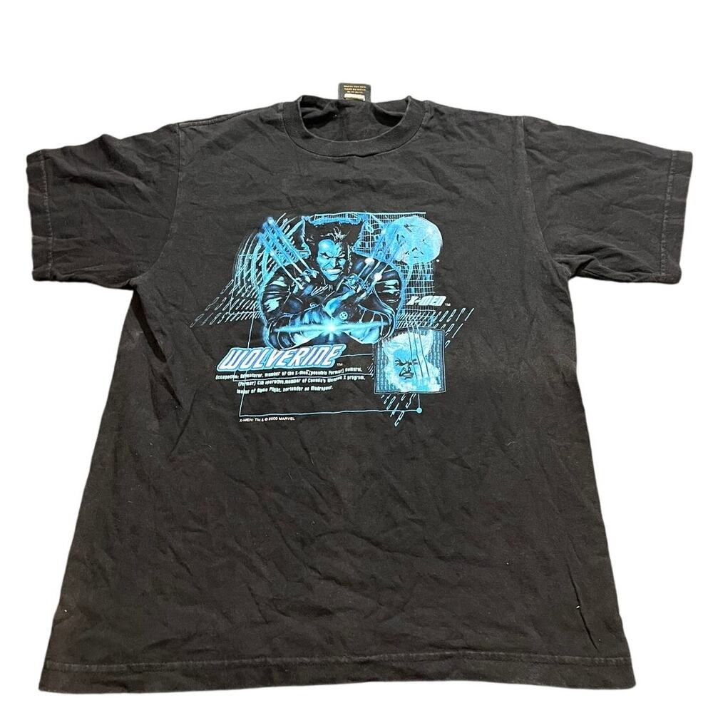 Vintage 2000 Wolverine X-Men Promo Tee Shirt‎ Youth XL fits Men’s M USA Made